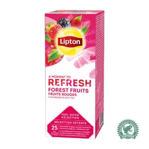 Rainforest Alliance Skovbær Te | Lipton | 6 x 25 breve