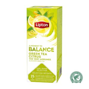 Rainforest Alliance Grøn Te m Citrus | Lipton | 6 x 25 breve