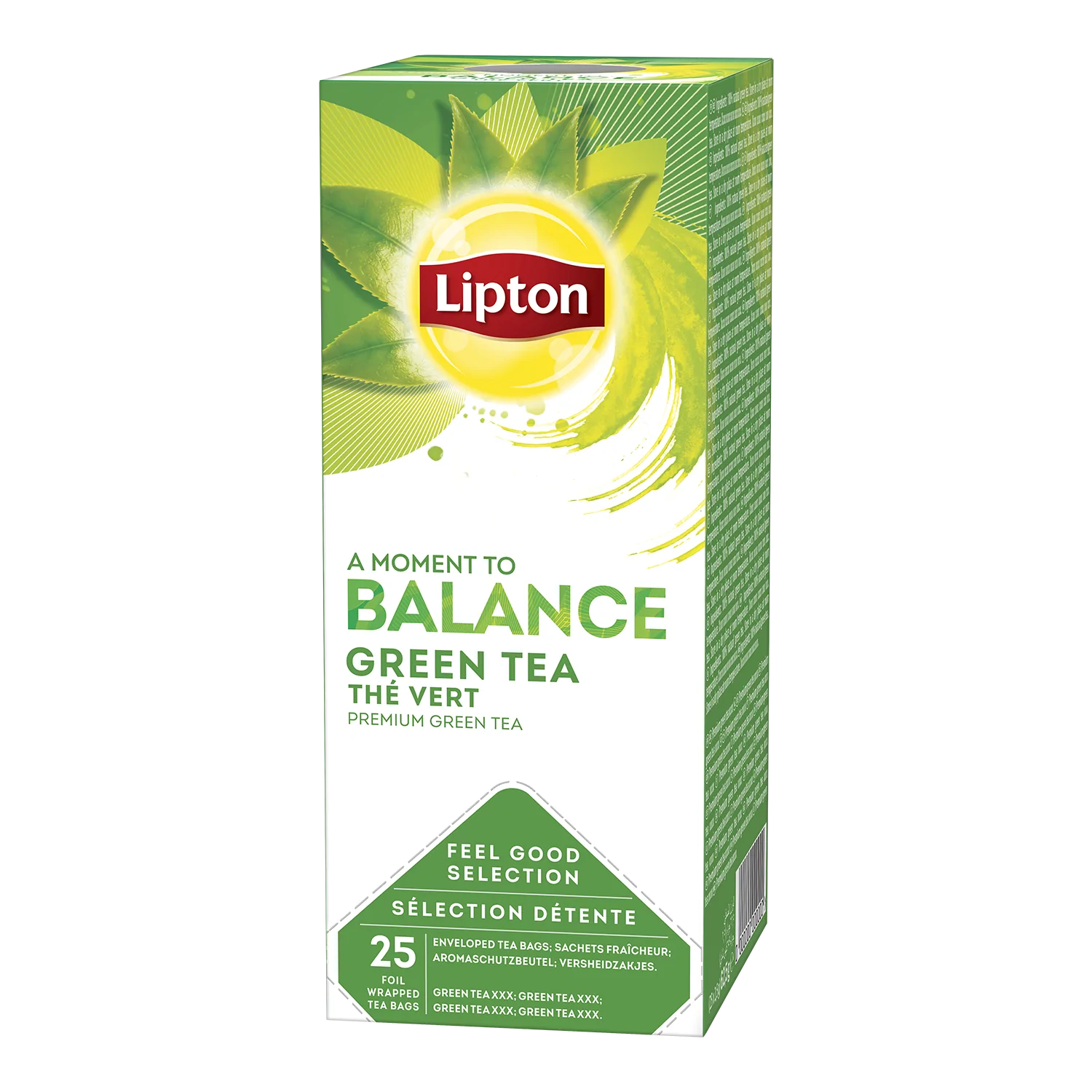 Rainforest Alliance Grøn Te | Lipton | 6 x 25 breve