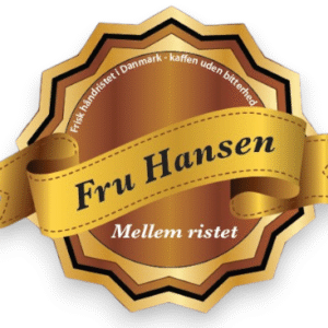Mellem Ristet | Fru. Hansen | 1000g Formalet kaffe