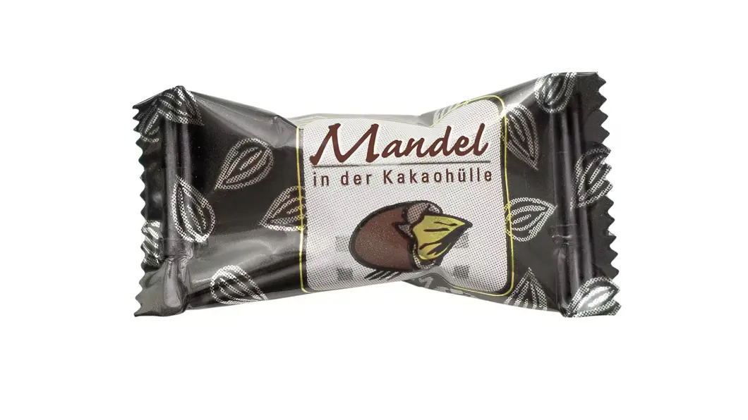 mandler overtrukket med chokolade | Mandel in der kakaohülle | 1x380 stk