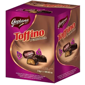 Blød karamel med chokoladeovertræk | Toffino | 1x285 stk