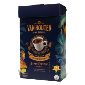 Kakaopulver santo Domingo | Van Houten 33% single origin økologisk | 10x750g